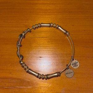 Alex and ani gold bracelet